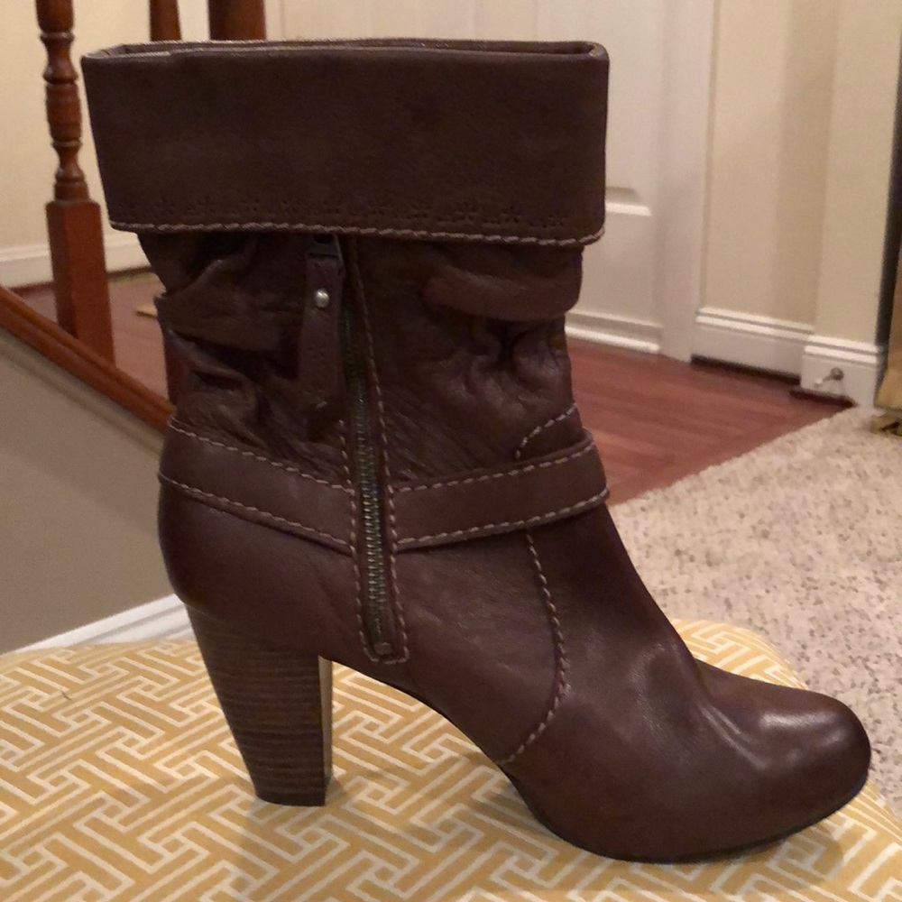 Vintage Fossil Brown Slouchy boots - Picture 3 of 6
